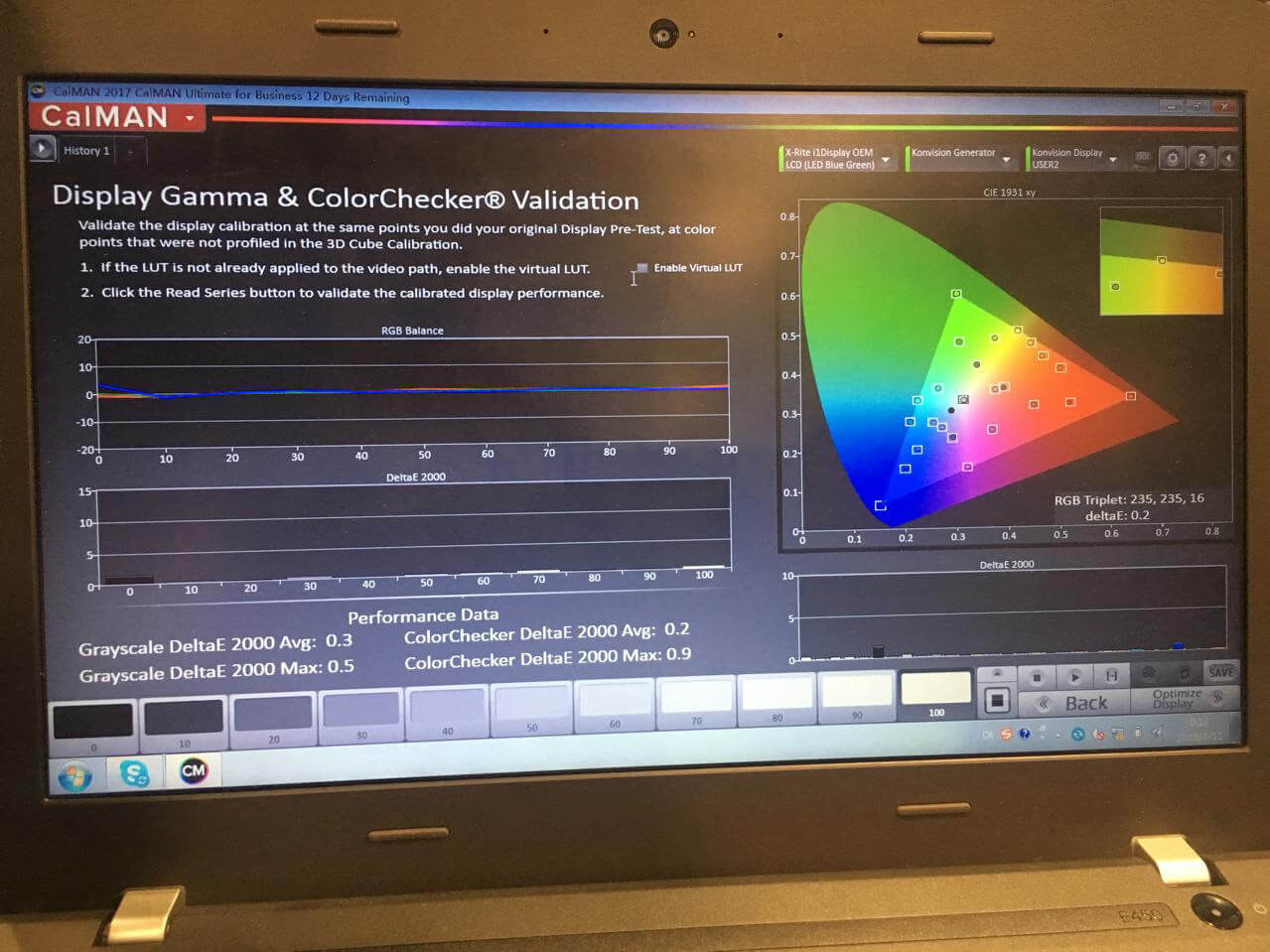 SI-Q-DeltaE of 2460D/2k/kn